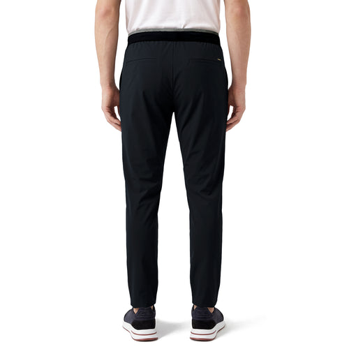 Luxe Knitted Band Pant - Navy