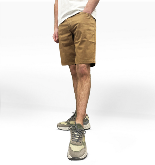 Pantalón corto Hombre Tribal Society beige/bronceado