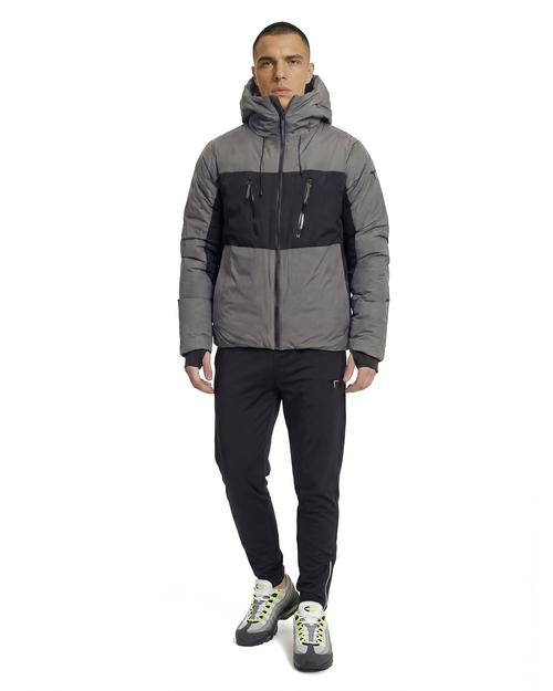 TTECH T1 26 Puffer Jacket - Grey/Black