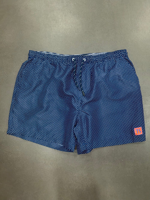 RESELL: Navy Micro Dot Swim Shorts