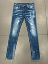 RESELL: Denim Paint Splatter Jeans 30/31