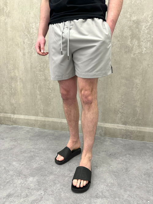 LCTB: Plain Grey Swim Shorts