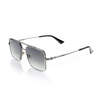 TS18 Sunglasses - Silver/ Green