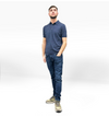 Navy Knit Polo
