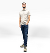Luxury Short Sleeved Polo - Silver