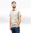 Luxury Short Sleeved Polo - Silver