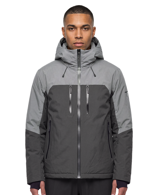 TTECH T1 26 Puffer Jacket - Grey/Black
