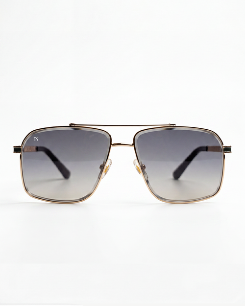 TS27 Sunglasses - Blue/Gold (C6)