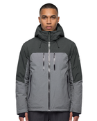 TTECH T1 26 Puffer Jacket - Black/Grey