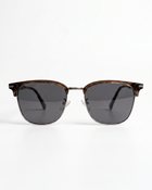 TS25 Sunglasses - Brown/Silver