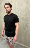 LCTB: Zig Zag Luxury T - Black X Orange