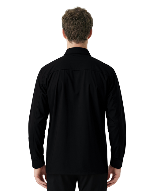 Luxury Shirt Jacket - Black