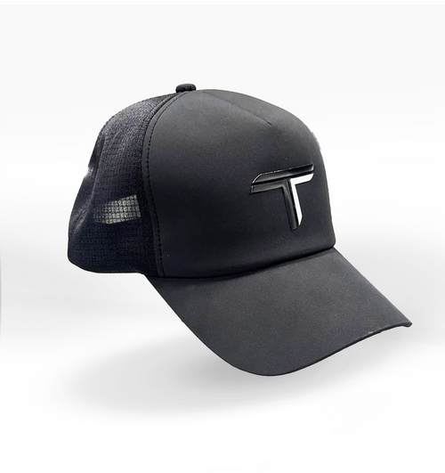 TTECH Trucker Cap - Black On Black