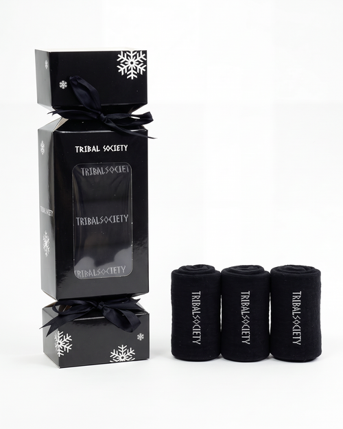 Xmas Cracker - Tribal Society 3 Pack Socks
