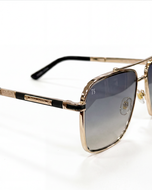 TS27 Sunglasses - Blue/Gold (C6)