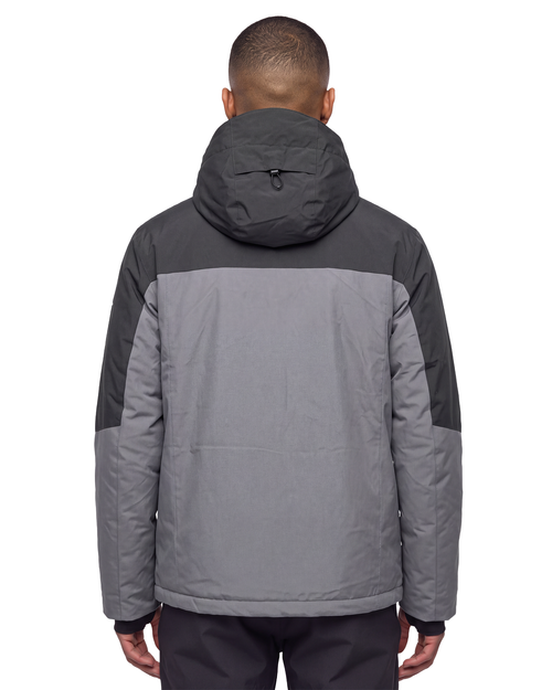 TTECH T1 26 Puffer Jacket - Black/Grey