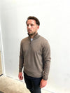 1/4 Zip - Mocca Tribal Society
