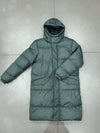 RESELL: Long Puffer Coat Green - Size S