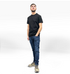 Camiseta de la colección de lujo Tribal Society para hombre - Negro
