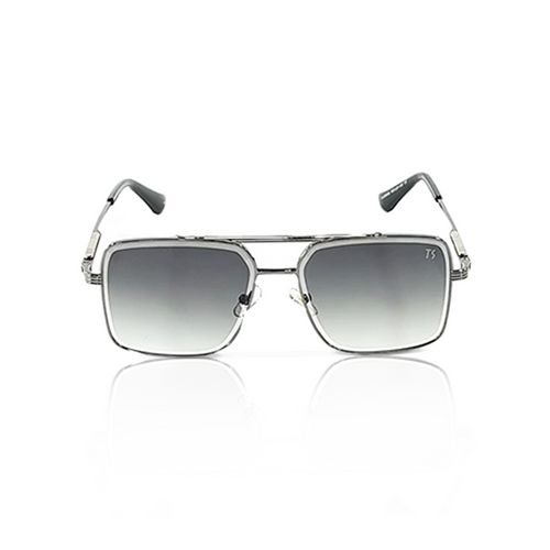 TS18 Sunglasses - Silver/ Green