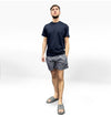 Swim Shorts - Grey Geometric