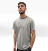 Luxury Metal Logo T - Grey