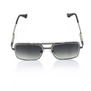 TS18 Sunglasses - Silver/ Green