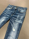 RESELL: Denim Paint Splatter Jeans 30/31