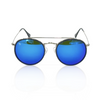 TS14 Sunglasses - Silver/ Blue