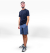 TTECH Shadow Shorts - Steel Blue