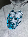 RESELL: XL Bully Print Hoodie Size XL