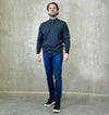 LCTB: 1/4 Zip Merino Knit Polo - Forest