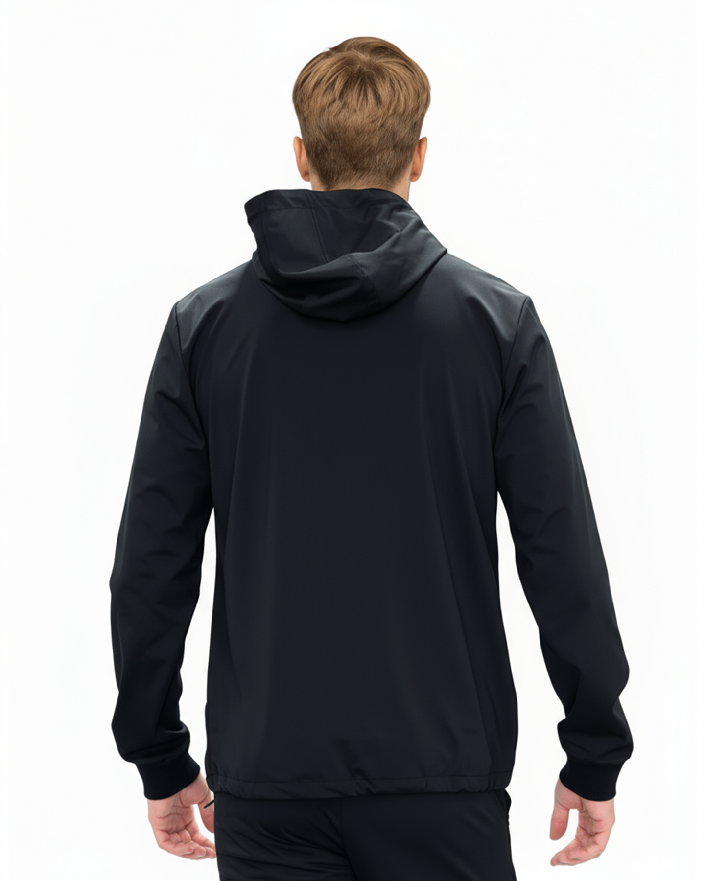 Luxe Hidden Zip Jacket - Black – Tribal Society