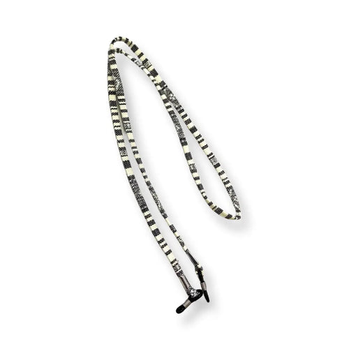 Sunglasses Rope Strap - White / Black Tribal Society
