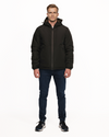 LCTB: Short Reversible Jacket - Black/ Khaki