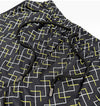 Swim Short - Black With Yellow V