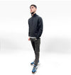 LCTB: 1/4 Zip Merino Knit - Grey