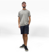 Luxury Metal Logo T - Grey