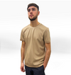 Luxury Metal Logo T - Biscuit