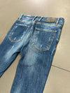 RESELL: Denim Paint Splatter Jeans 30/31