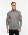 Luxe Quarter Zip Jumper - Grey