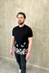 Cranes T Shirt - Black Tribal Society