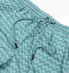 Swim Short - Mint Zig Zag