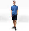 Knitted Polo - Blue