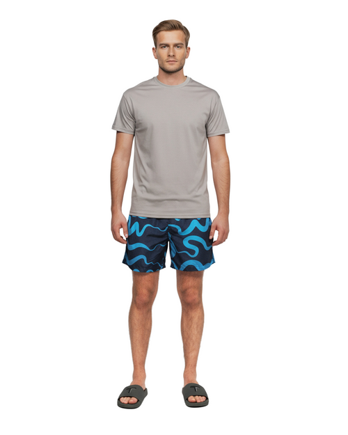 LCTB: Swim Short - Navy Wave