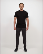 LCTB: Luxury Cotton Logo T Shirt - Black