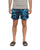 Swim Short - Navy Wave