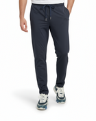 Luxe Hidden Zip Pants - Navy