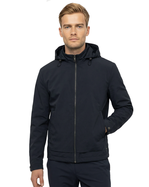 Luxe Panel Jacket - Navy