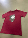 RESELL: Kids burgundy gorilla print T-shirt
